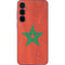 Morocco Flag Distressed Galaxy A35 5G Skin